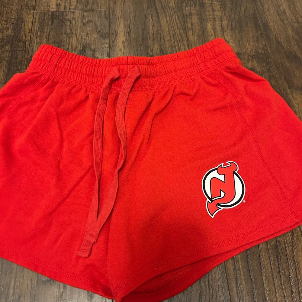 Red New Jersey Devils Women's Shorts